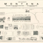 A Historical Map Of Virginia City Montana Inside Map Of Virginia City Montana