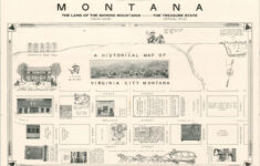 A Historical Map Of Virginia City Montana inside Map Of Virginia City Montana