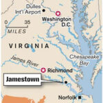 A 'New World' Renewal Project / Archaeological Museum, Historical Regarding Jamestown In Virginia On A Map