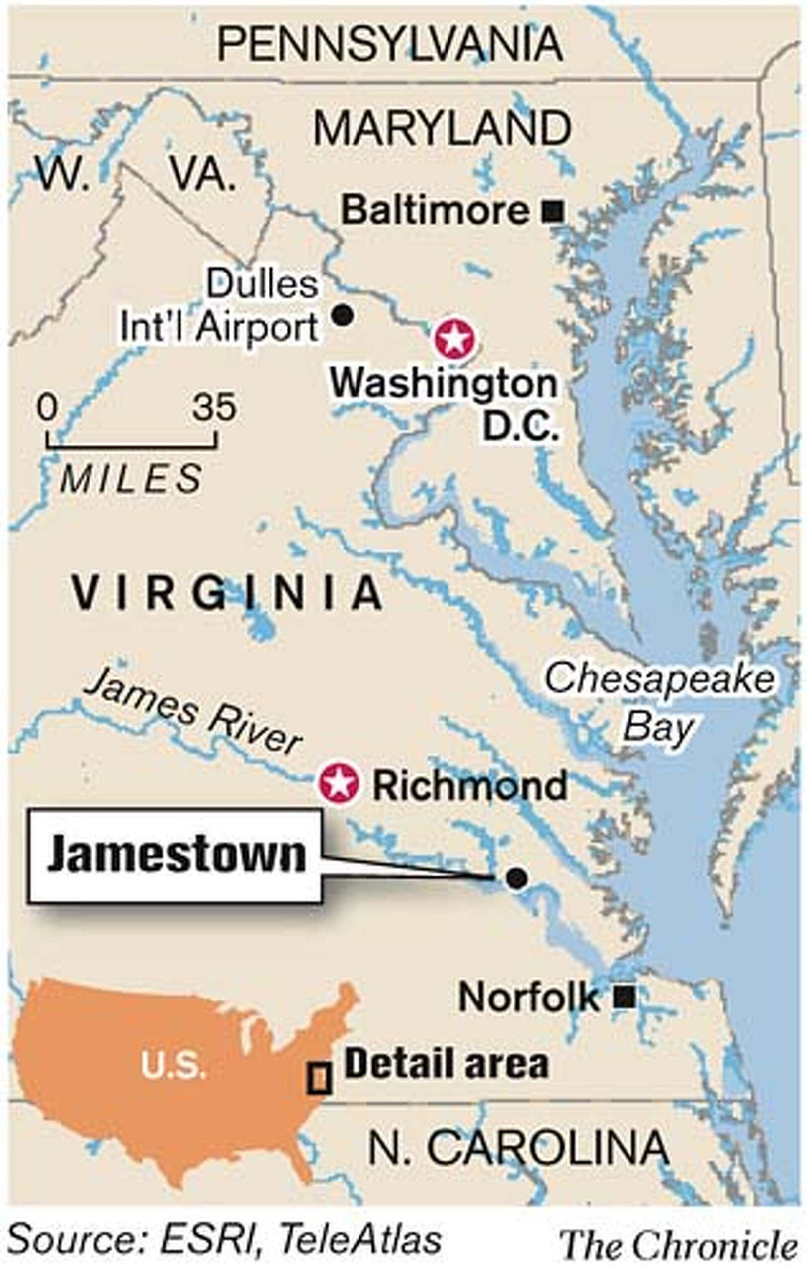 A &amp;#039;New World&amp;#039; Renewal Project / Archaeological Museum, Historical regarding Jamestown In Virginia On A Map