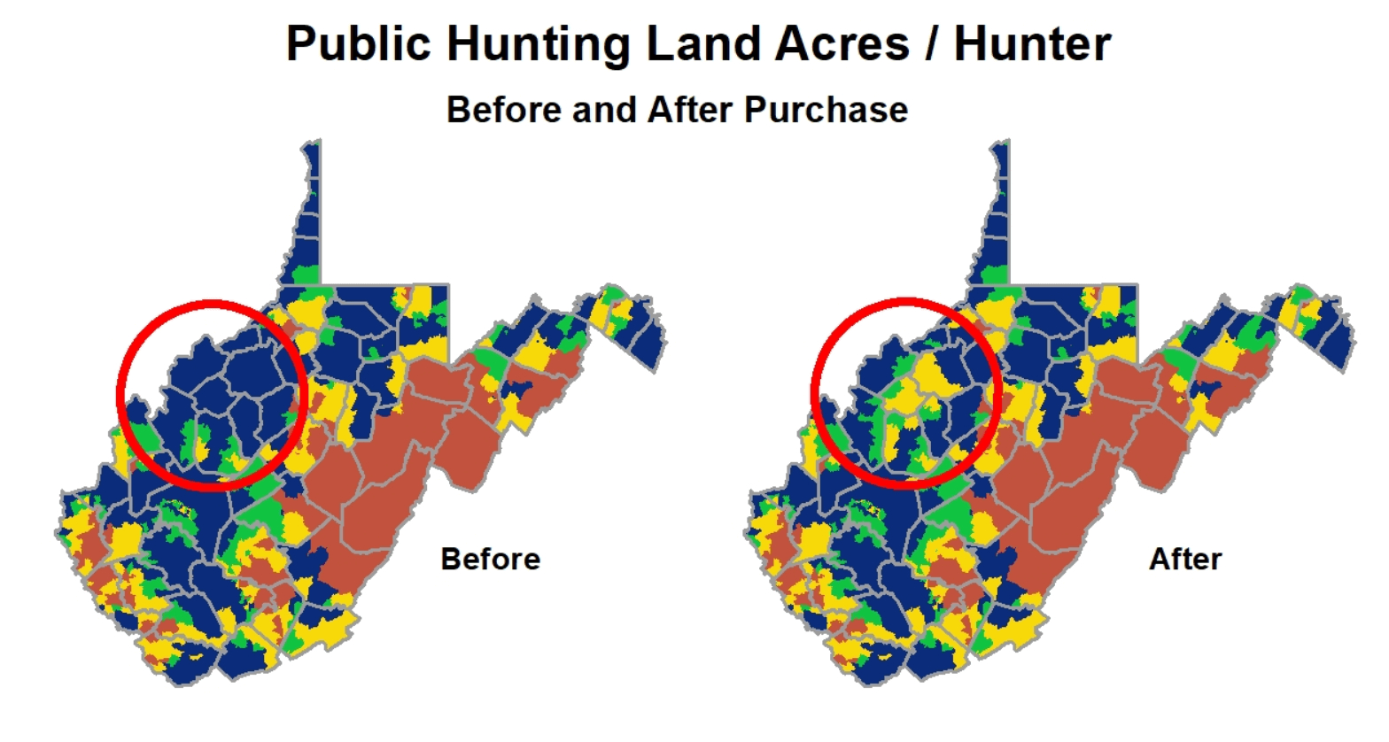 A Wildlife Enthusiast&amp;#039;S Wish Come True – Wonderful West Virginia intended for West Virginia Public Hunting Land Map