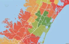 Accomack County, Va Violent Crime Rates And Maps | Crimegrade pertaining to Map of Accomack County Virginia