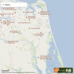 Airports In The City Of Virginia Beach, Virginia Within Map Of Airports In Virginia