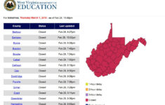 All West Virginia Public Schools Closed On Thursday | Wusa9 with regard to West Virginia School Closing Map