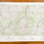 Antique Clarksburg, West Virginia 1956 Us Geological Survey In Map Of Clarksburg West Virginia