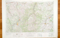 Antique Clarksburg, West Virginia 1956 Us Geological Survey in Map Of Clarksburg West Virginia