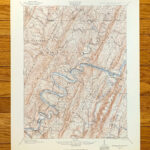 Antique Paw Paw, West Virginia 1898 Us Geological Survey Inside Paw Paw West Virginia Map