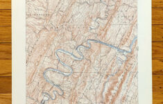 Antique Paw Paw, West Virginia 1898 Us Geological Survey inside Paw Paw West Virginia Map