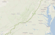 Appalachian Trail In Virginia intended for Map Of Appalachian Trail Virginia