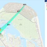 April 30, 2023: Ef 3 Tornado In Virginia Beach With Map Of Tornadoes In Virginia