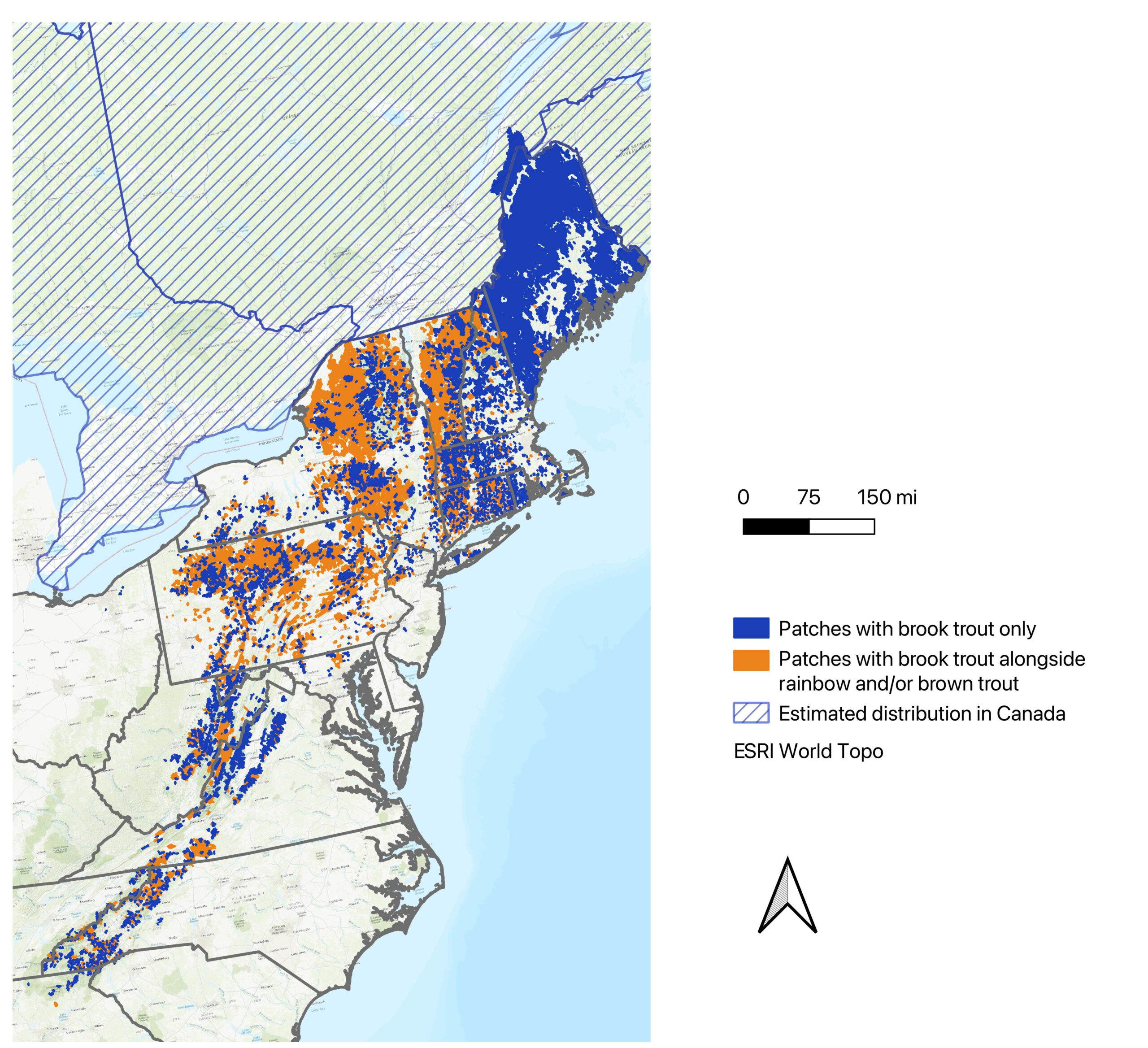 Are Brook Trout Near Me? — Ebtjv within West Virginia Trout Stocking Map