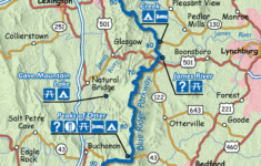Blue Ridge Parkway Map | Blue Ridge Parkway Overlooks throughout Map of Blue Ridge Parkway in Virginia