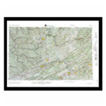 Bluefield, Wv Regional Raised Relief Maphubbard Scientific With Regard To Map Of Bluefield West Virginia