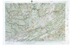 Bluefield, Wv Regional Raised Relief Maphubbard Scientific with regard to Map Of Bluefield West Virginia