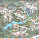 Busch Gardens Williamsburg   2016 Park Map Throughout Busch Gardens Williamsburg Virginia Map