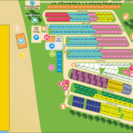 Campground Map | Cape Charles/Chesapeake Bay Koa Resort Intended For Virginia Beach Koa Campground Map