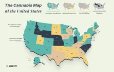 Cannabis Laws For Dispensaries In U.s. &amp; Canadastate &amp; Province regarding Map Of Recreational Dispensaries In Virginia