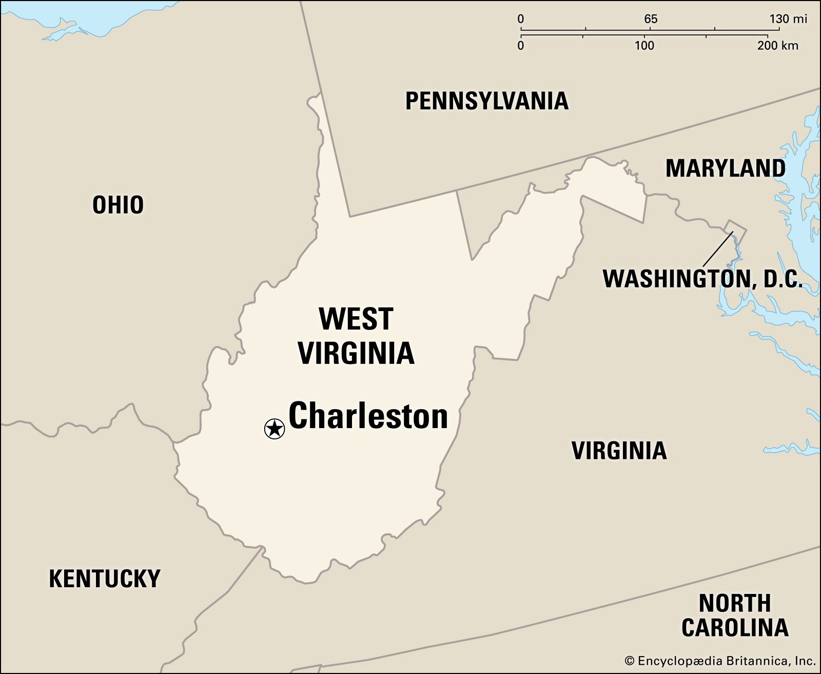 Charleston | West Virginia, History, Population, Map, &amp;amp; Facts within Map of Charles Town West Virginia