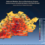 Closed Upper Low Causes Extensive Flooding May 2020 With Regard To Map Of Flooding In Virginia