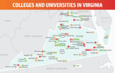 College Location Map | Transfer Virginia for Virginia Colleges On A Map