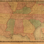 Colton'S Map Of The Southern States : Including Maryland, Delaware Within Map Of Kentucky And Virginia