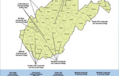 Community And Technical College System Of West Virginia | Image inside Colleges in West Virginia Map