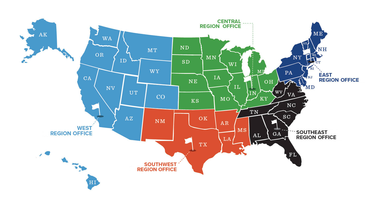 Contact Us - Little League with Virginia Little League District Map