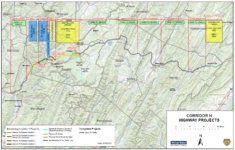 Corridor H Planning And Construction | Abra Conservation Hub with Map Of Corridor H In West Virginia