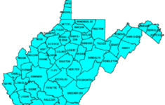 Counties In West Virginia That I Have Visited - Twelve Mile Circle in Map of Counties of West Virginia