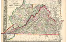County Map Of Virginia And West Virginia | Library Of Congress intended for Map Virginia And West Virginia