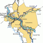 Cycling Scenic Wv   Kanawha County In Kanawha County West Virginia Map