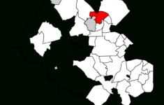 Datei:fairfax County Virginia Incorporated And Unincorporated in Map of Tysons Corner Virginia