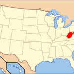 Datei:map Of Usa Wv.svg – Wikipedia Pertaining To Map Of The United States Virginia