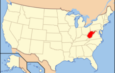 Datei:map Of Usa Wv.svg – Wikipedia pertaining to Map Of The United States Virginia