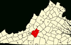 Datei:map Of Virginia Highlighting Bedford County.svg – Wikipedia in Map Of Bedford County Virginia