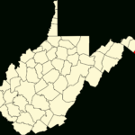 Datei:map Of West Virginia Highlighting Jefferson County.svg Within Jefferson County West Virginia Map