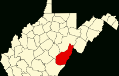 Datei:map Of West Virginia Highlighting Pocahontas County.svg inside Map Of Pocahontas County West Virginia