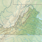 Datei:usa Virginia Relief Location Map.svg – Wikipedia Throughout Virginia Located On A Map