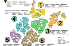 Detachments for Virginia State Police Division Map