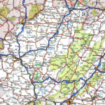 Detail From West Virginia Road Map   Adoptee Rights Law Center For Detailed Road Map Of West Virginia