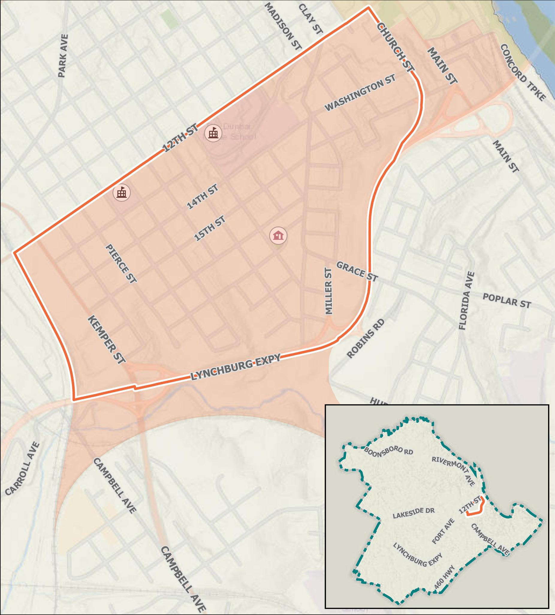 Diamond Hill Neighborhood Plancity Of Lynchburg, Virginia - Issuu regarding West Virginia Delinquent Tax Sale 2026 Map