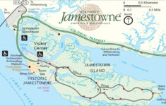 Directions & Maps | Historic Jamestowne in Map Of Jamestown Virginia 1607