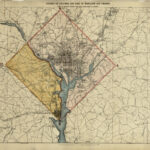 District Of Columbia And Part Of Maryland And Virginia : | Library Inside Map Of Virginia Maryland And Washington Dc