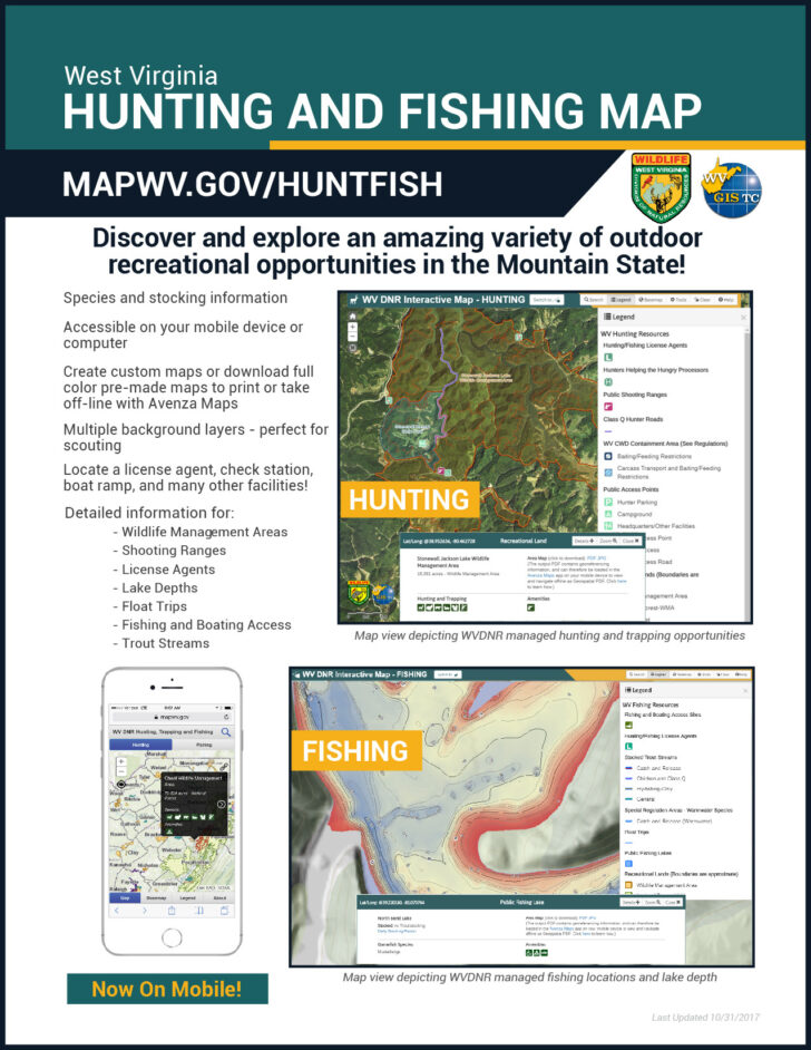 West Virginia Trout Fishing Map