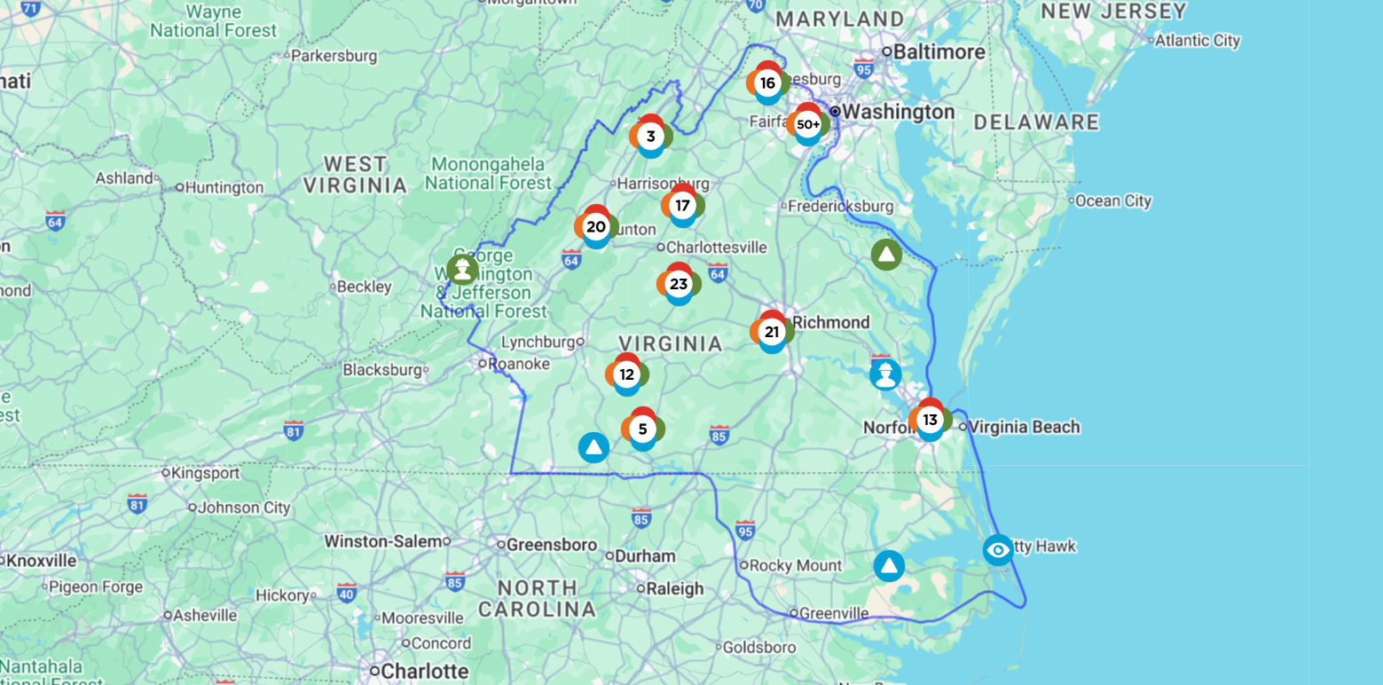 Dominion Faces Outage In Virginia Amid Thunderstorms - Check Map within Dominion Virginia Power Outage Map Near Richmond Va