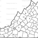 Druckbare Karte Von Virginia | Druckbare Karte Von Va County Inside Map Of The Counties Of Virginia