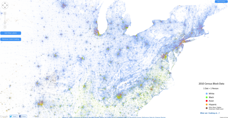 Map of Universities in Virginia