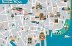 Experience Map 2021 | Downtown Norfolk intended for Norfolk Virginia on a Map