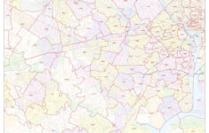 Fairfax County, Virginia Zip Codes Map with Fairfax County Virginia Zip Code Map