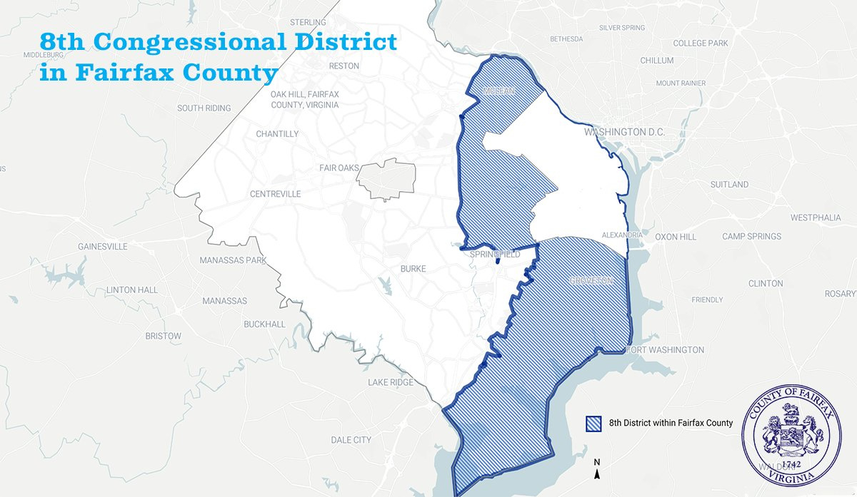 Fairfax County Votes On X: &amp;quot;Aren&amp;#039;T Sure If You Live In The 8Th inside Virginia 8th Congressional District Map